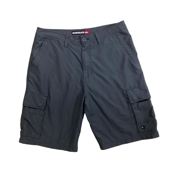 Quicksilver Dark Grey Cargo Shorts. Men’s 34. - Picture 1 of 6